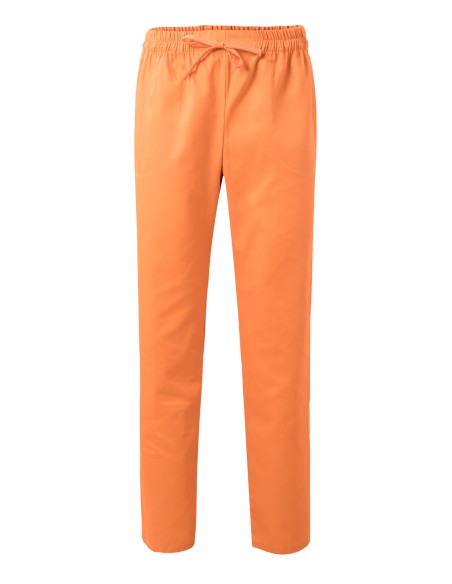 PANTALON PIJAMA CON CINTAS. NARANJA CLARO TALLA 0-12